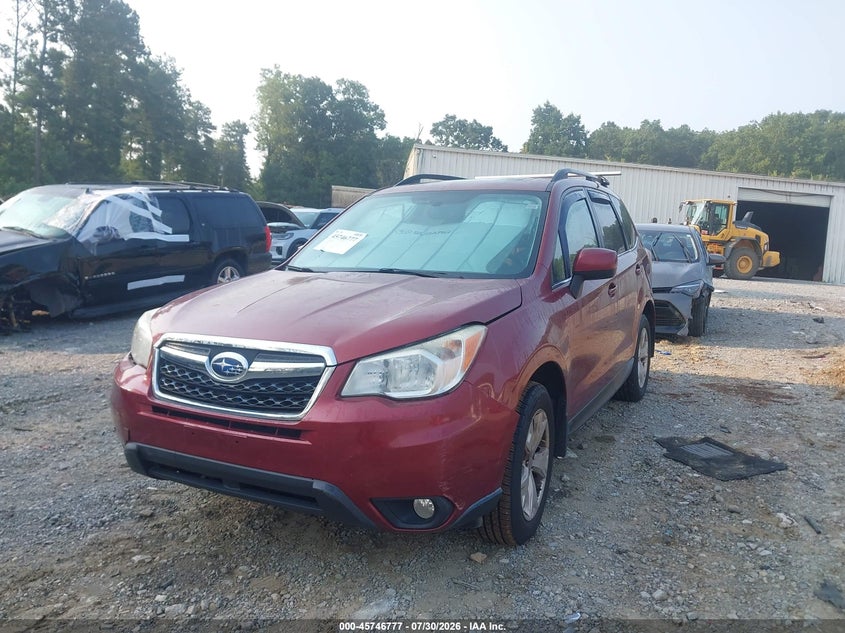 Vin: jf2sjahc0eh501409, lot: 46245481, subaru forester 2.5i limited 20142