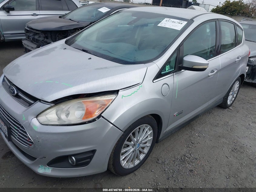 Vin: 1fadp5cu8dl522927, lot: 46245492, ford c-max energi sel 20132