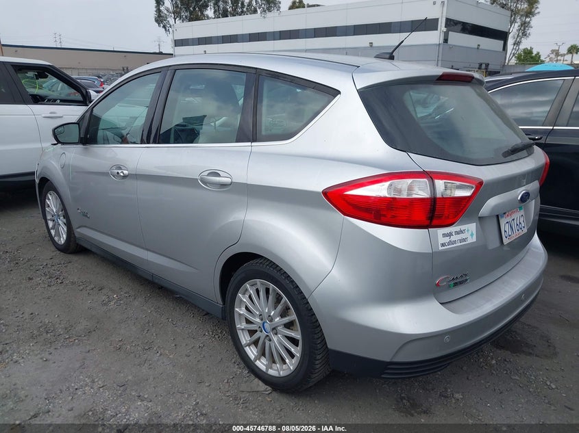 Vin: 1fadp5cu8dl522927, lot: 46245492, ford c-max energi sel 20133