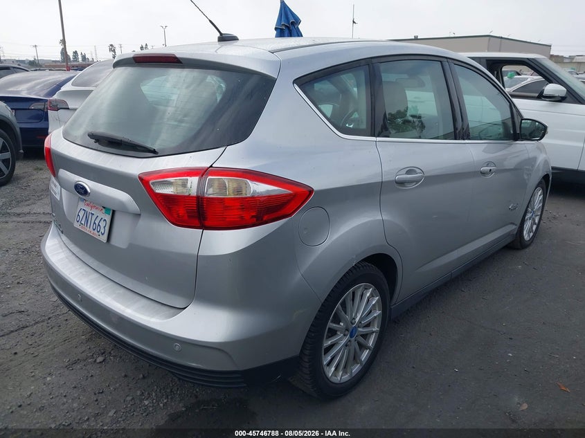 Vin: 1fadp5cu8dl522927, lot: 46245492, ford c-max energi sel 20134