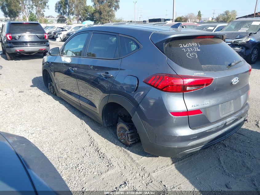 Vin: km8j23a46mu407221, lot: 46245499, hyundai tucson se 20213