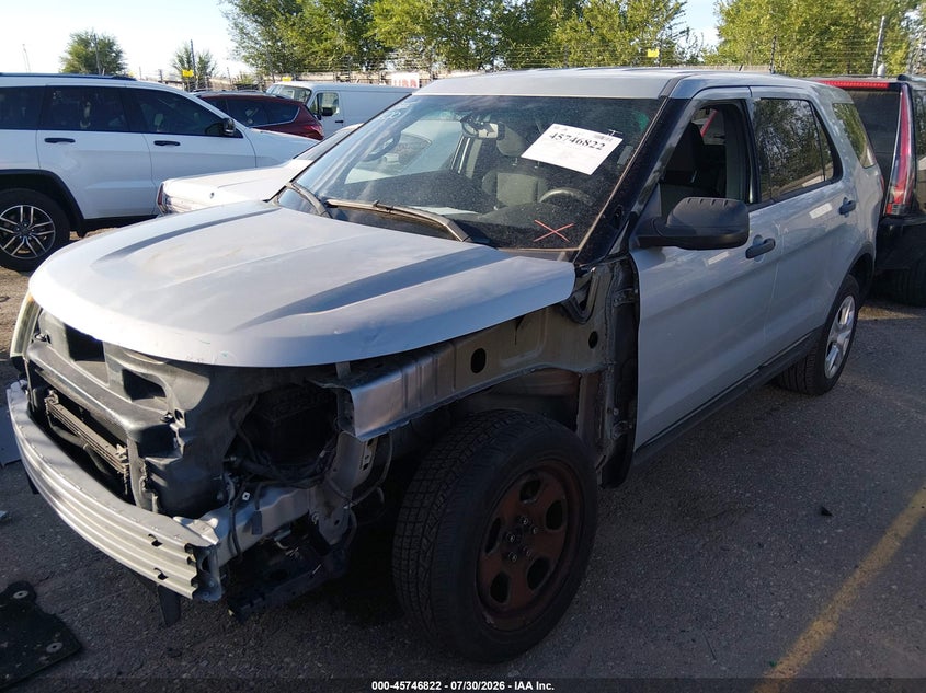Vin: 1fm5k8ar7dga42329, lot: 46245526, ford utility police interceptor 20132