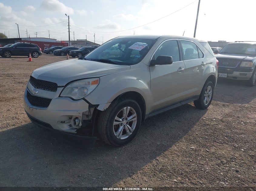 Vin: 2gnalaek9f1109105, lot: 46245538, chevrolet equinox ls 20152