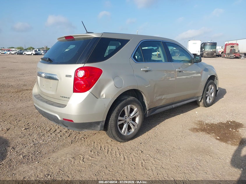 Vin: 2gnalaek9f1109105, lot: 46245538, chevrolet equinox ls 20154