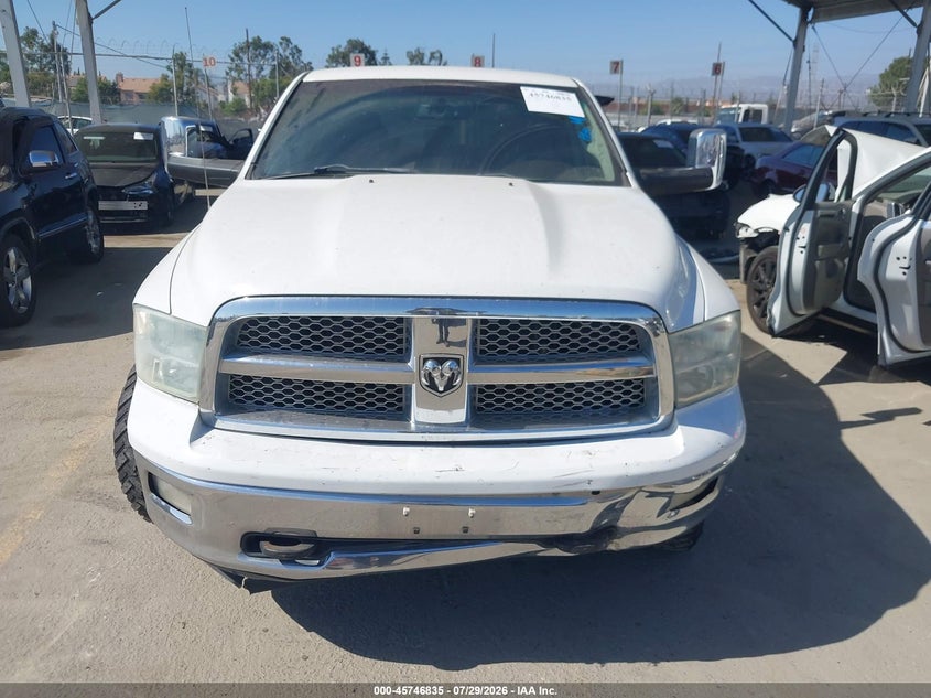 2010 DODGE RAM TRUCK 5.7L V-8 VVT, 390HP