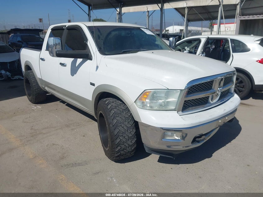 Vin: 1d7rb1ct1as213385, lot: 46245539, dodge ram 1500 laramie 2010 img_1