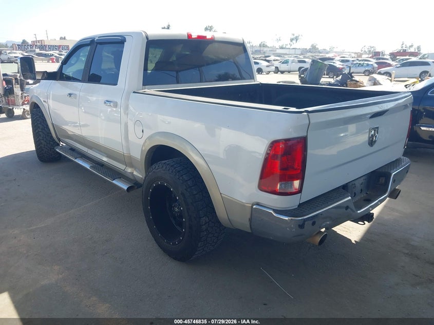 Vin: 1d7rb1ct1as213385, lot: 46245539, dodge ram 1500 laramie 20103