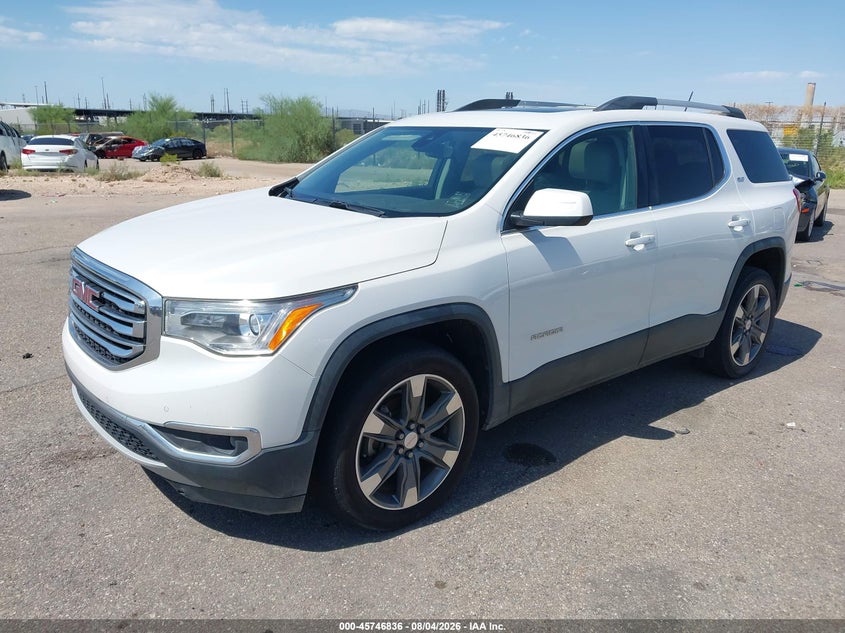 Vin: 1gkknnls2hz180145, lot: 46245540, gmc acadia slt-2 20172