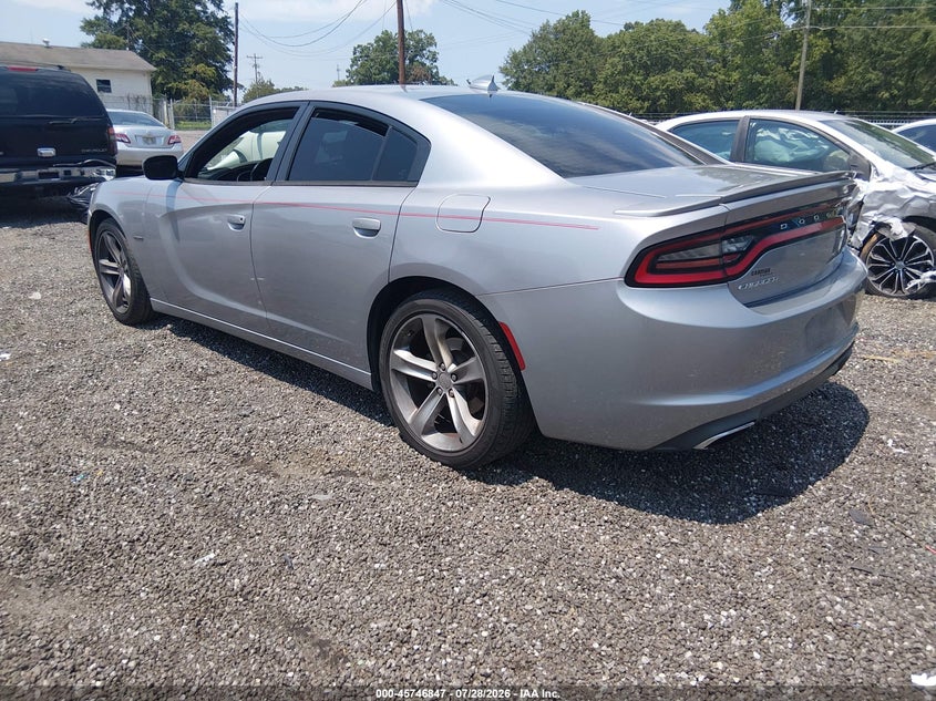 Vin: 2c3cdxct1fh906974, lot: 46245551, dodge charger r/t 20153