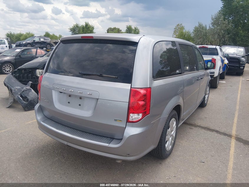 Vin: 2c4rdgbg3kr683951, lot: 46245564, dodge grand caravan se 20194