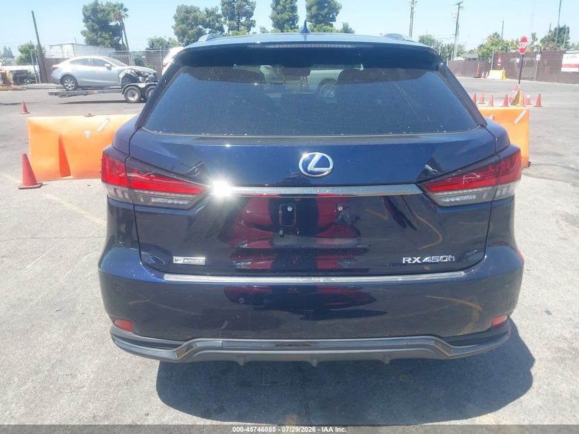 LEXUS RX 450H 2022 VIN 2T2YGMDA4NC084129