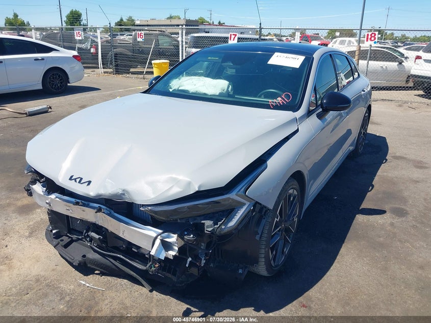 Vin: knag44j82t5428316, lot: 46245605, kia k5 gt 20262