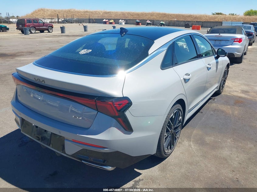 Vin: knag44j82t5428316, lot: 46245605, kia k5 gt 20264