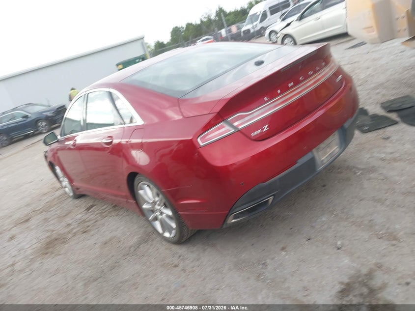 2015 LINCOLN MKZ auction photo 3