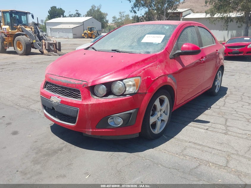 Vin: 1g1je5sb2f4121060, lot: 46245613, chevrolet sonic ltz auto 20152