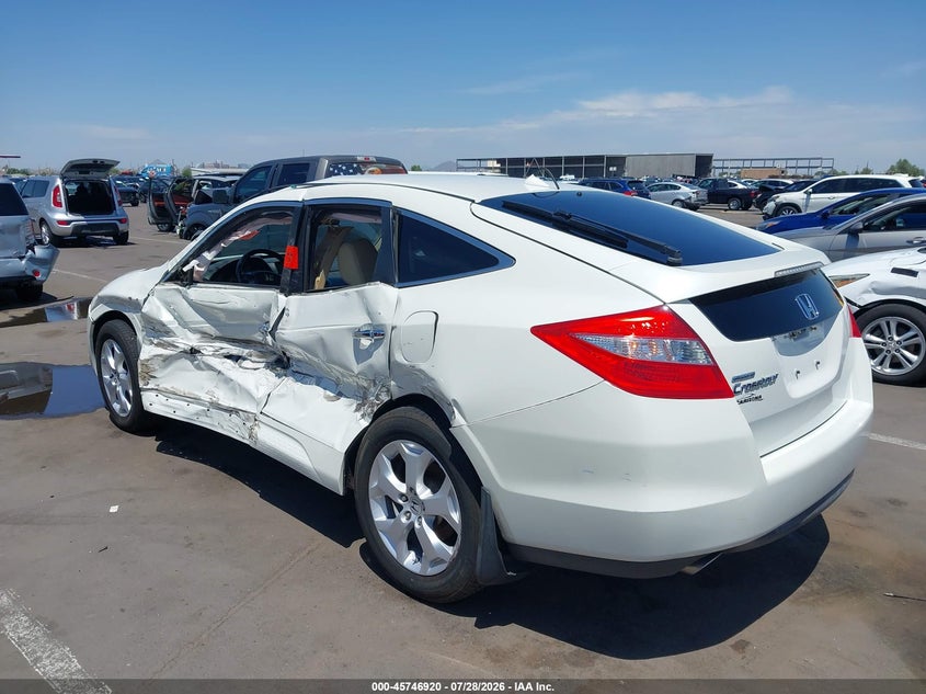 Vin: 5j6tf1h50al016579, lot: 46245624, honda accord crosstour ex-l 20103