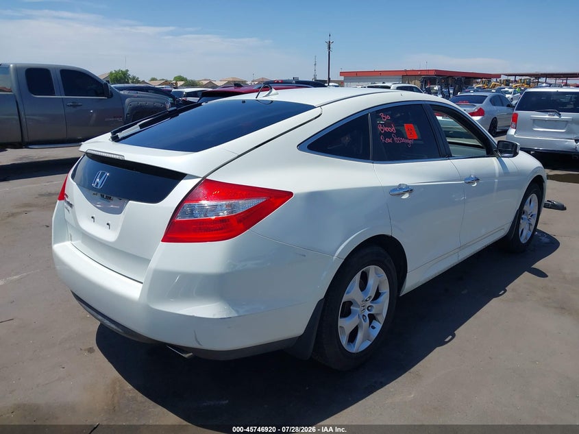 Vin: 5j6tf1h50al016579, lot: 46245624, honda accord crosstour ex-l 20104