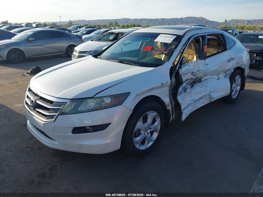 Vin: 5j6tf1h50al016579, lot: 46245624, honda accord crosstour ex-l 20102