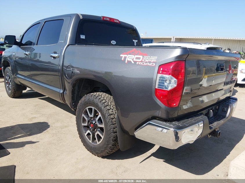 Vin: 5tfhy5f10ex406691, lot: 46245633, toyota tundra limited 5.7l v8 20143
