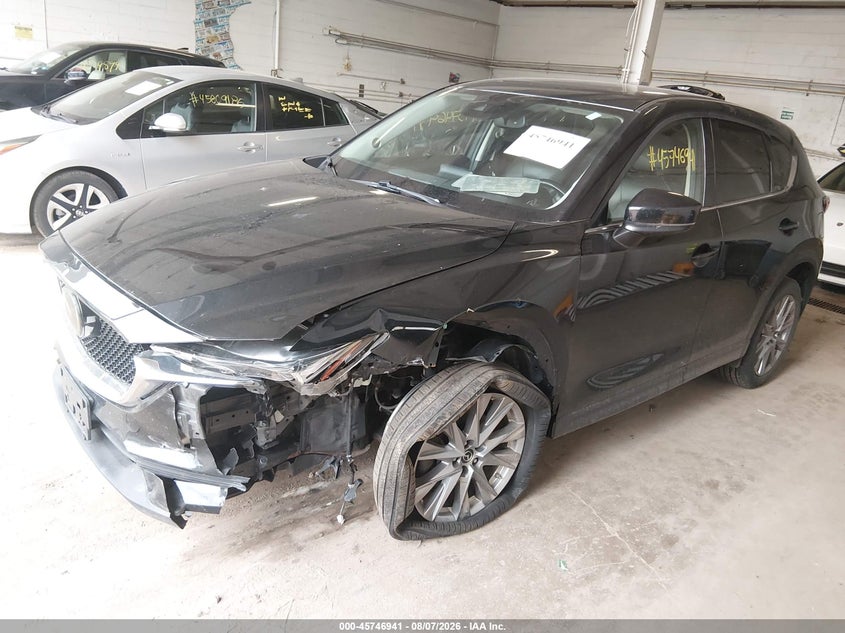 Vin: jm3kfbdy0k0688689, lot: 46245645, mazda cx-5 grand touring reserve 20192