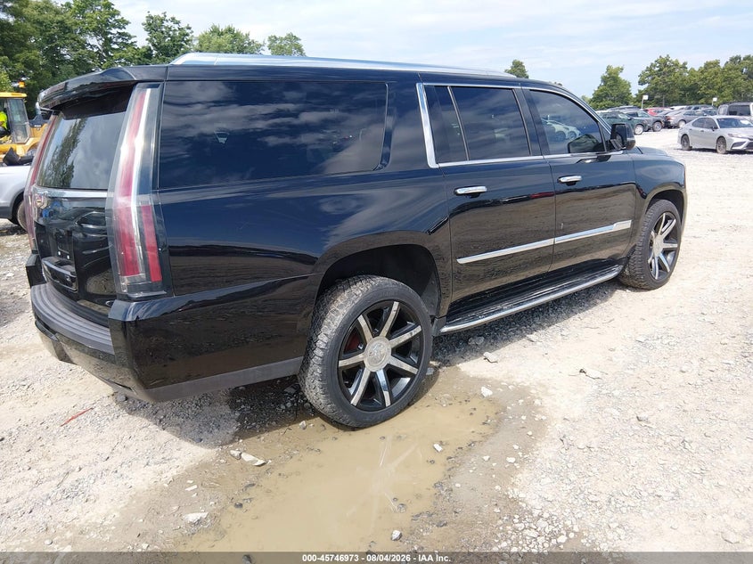 Vin: 1gys4skj4fr550959, lot: 46245678, cadillac escalade esv luxury 20154