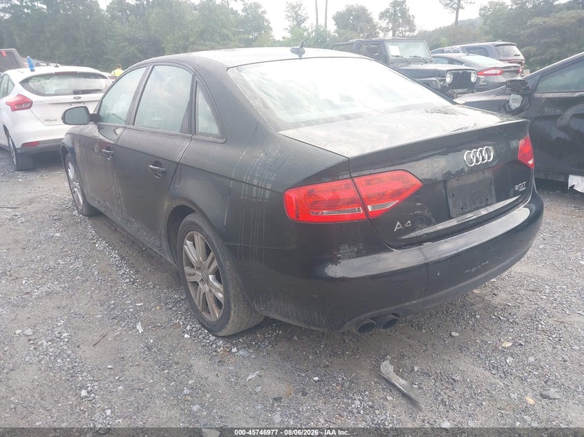 Vin: waubfafl1bn040315, lot: 46245681, audi a4 2.0t premium 20113