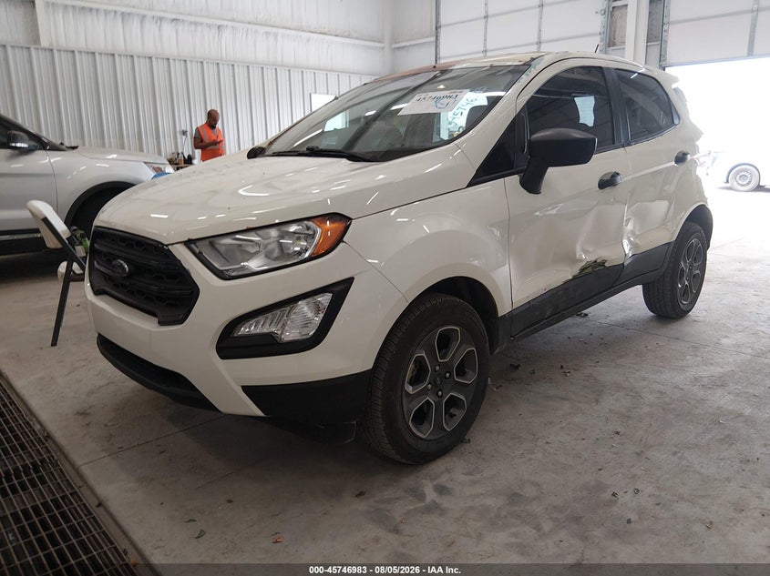 Vin: maj6s3fl3nc466783, lot: 46245687, ford ecosport s 20222