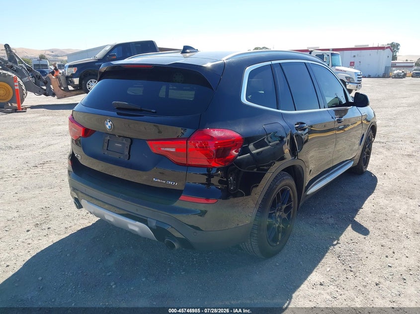 Vin: 5uxtr7c52kle96098, lot: 46245689, bmw x3 sdrive30i 20194