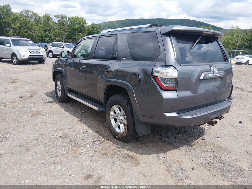 Vin: jtebu5jrxj5531746, lot: 46245696, toyota 4runner sr5 premium 20183