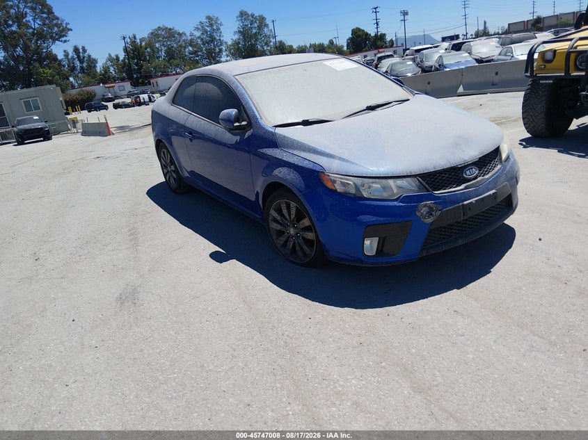 Vin: knafw6a35b5429433, lot: 46245711, kia forte koup sx 2011 img_1