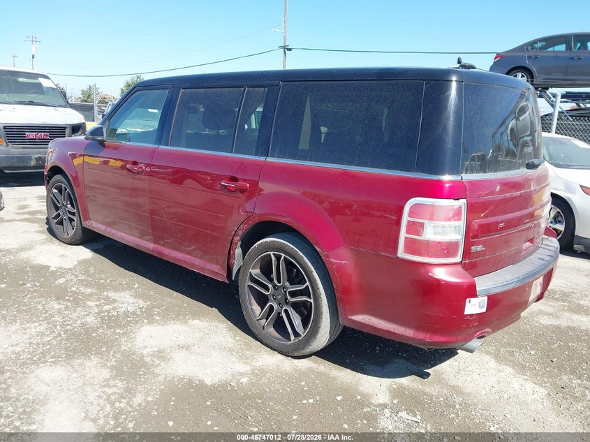 Vin: 2fmgk5c84ebd16834, lot: 46245715, ford flex sel 20143