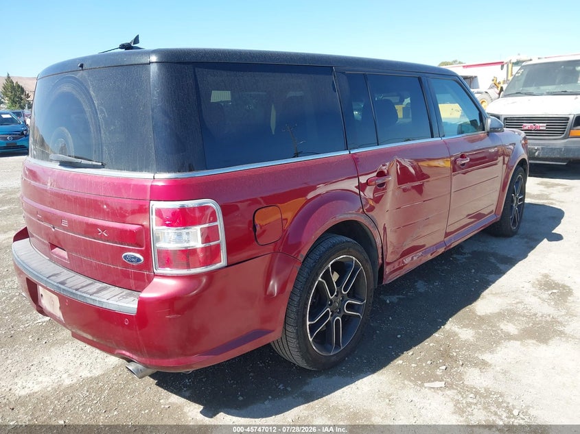 Vin: 2fmgk5c84ebd16834, lot: 46245715, ford flex sel 20144