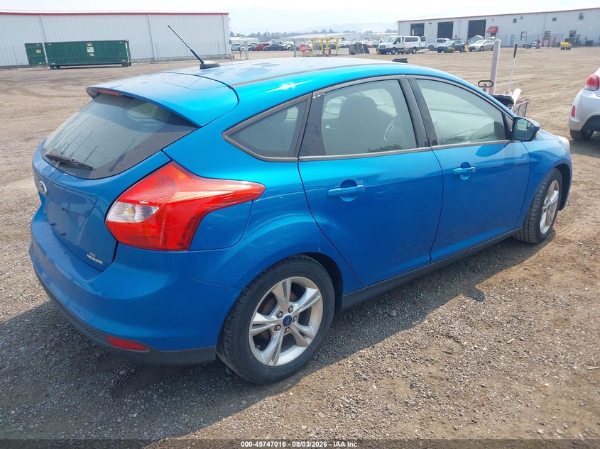 Vin: 1fadp3k29el296998, lot: 46245720, ford focus se 20144