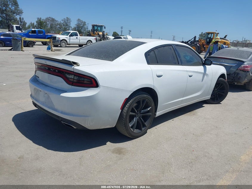 Vin: 2c3cdxhg2gh302721, lot: 46245739, dodge charger sxt 20164