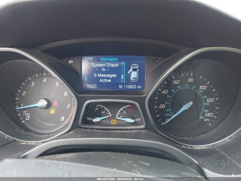 2014 FORD FOCUS auction photo 7