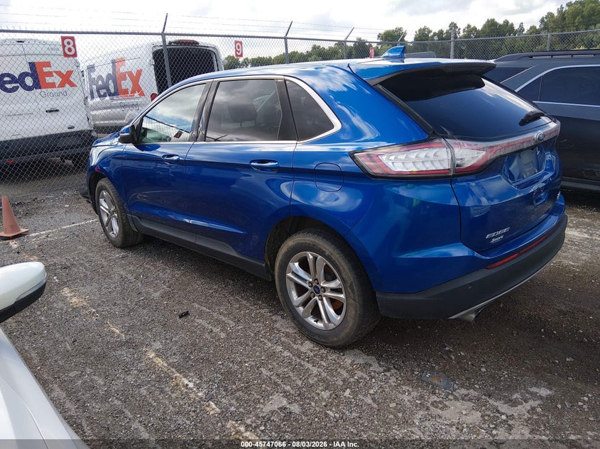 Vin: 2fmpk3j98jbc31070, lot: 46245770, ford edge sel 20183