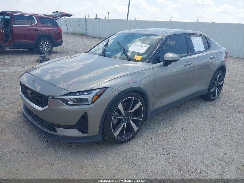 2022 Polestar 2, Right Side, IAAI, VIN LPSED3KA8NL055991 — photo 2