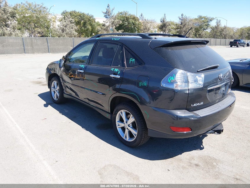 2008 LEXUS RX 400H auction photo 3