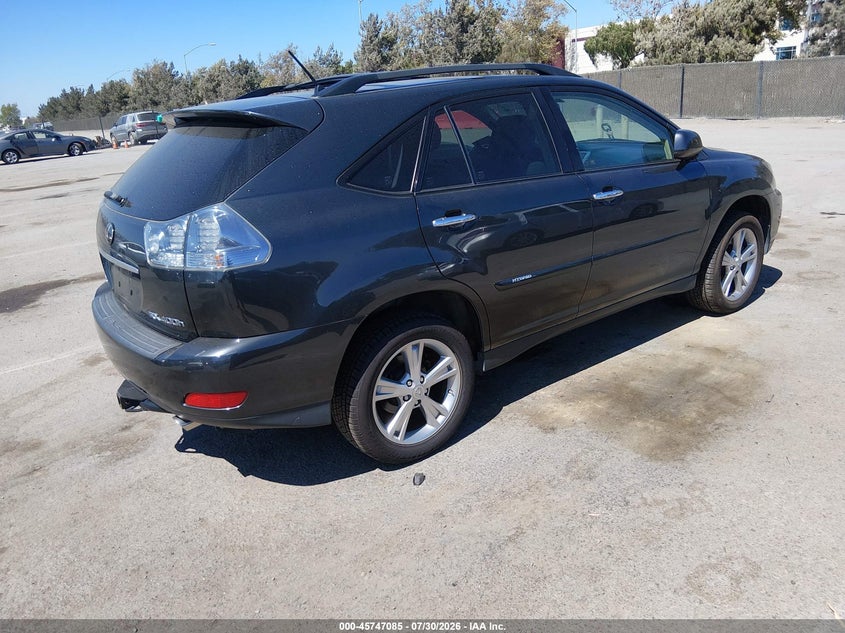 2008 LEXUS RX 400H auction photo 4