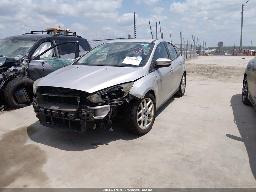 Vin: 1fadp3m29hl232011, lot: 46245793, ford focus sel 20172
