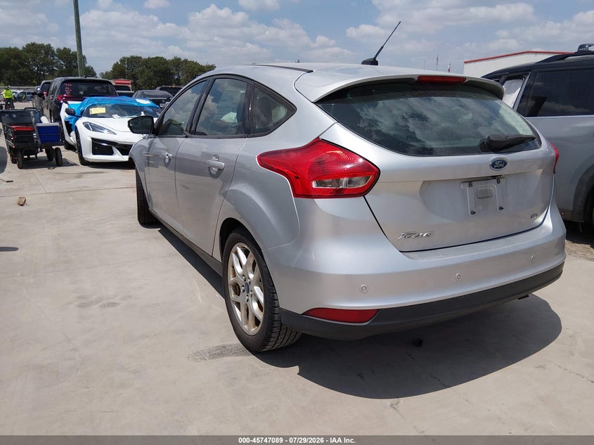 Vin: 1fadp3m29hl232011, lot: 46245793, ford focus sel 20173