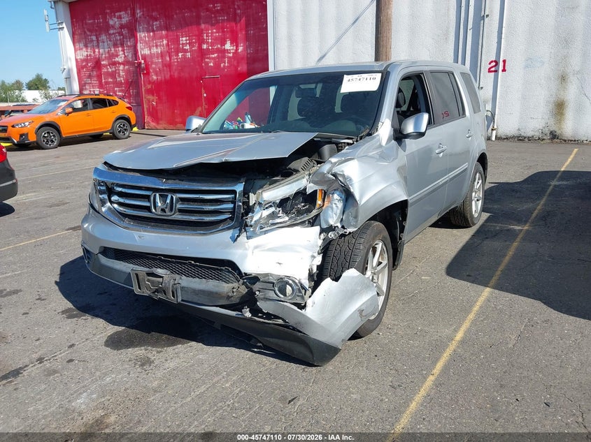 Vin: 5fnyf4h71db016564, lot: 46245814, honda pilot ex-l 20132
