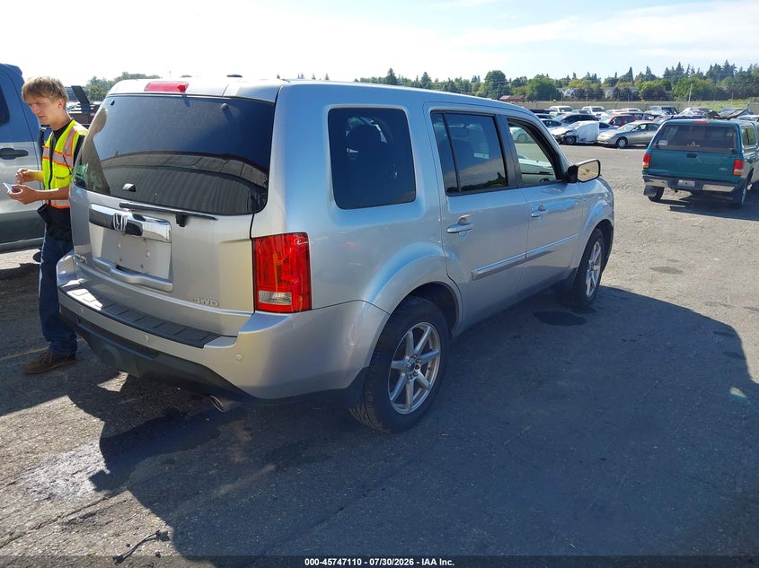 Vin: 5fnyf4h71db016564, lot: 46245814, honda pilot ex-l 20134
