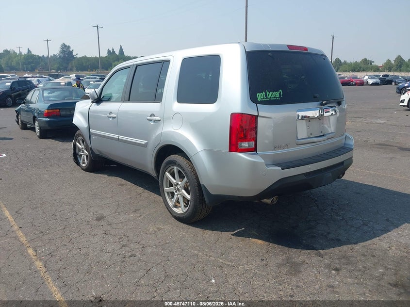 HONDA PILOT 2013 VIN 5FNYF4H71DB016564