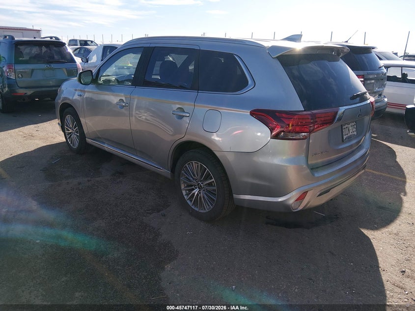 Vin: ja4j24a5xlz028009, lot: 46245821, mitsubishi outlander phev gt s-awc/sel s-awc 20203