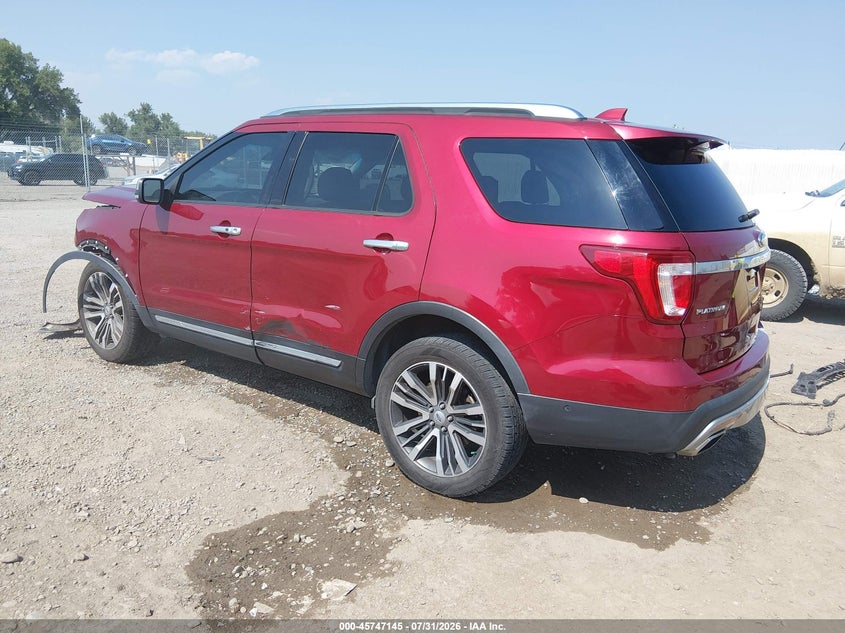 Vin: 1fm5k8ht9ggc87672, lot: 46245849, ford explorer platinum 20163