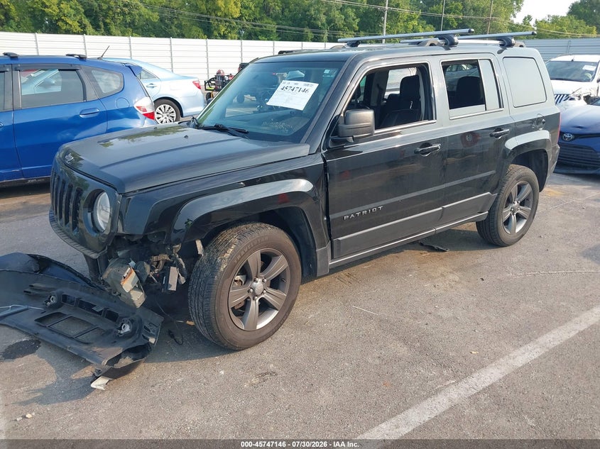 Vin: 1c4njpba4hd201762, lot: 46245850, jeep patriot sport se 20172