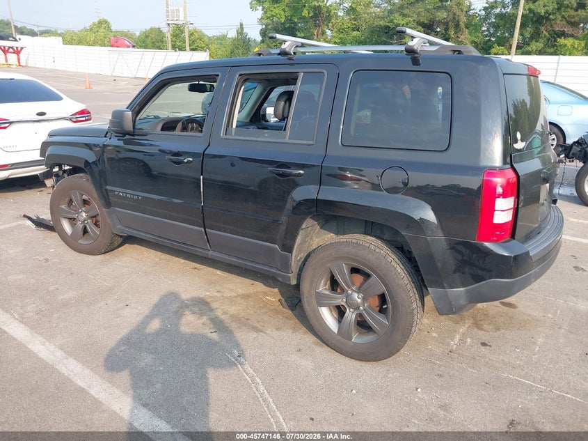 Vin: 1c4njpba4hd201762, lot: 46245850, jeep patriot sport se 20173