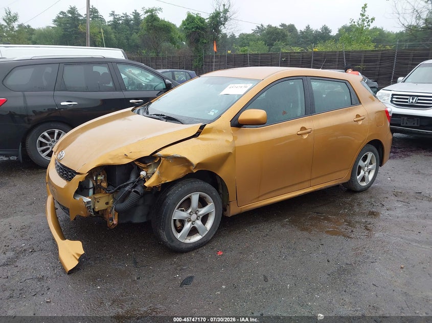 Vin: 2t1ku4ee6ac277798, lot: 46245874, toyota matrix 20102