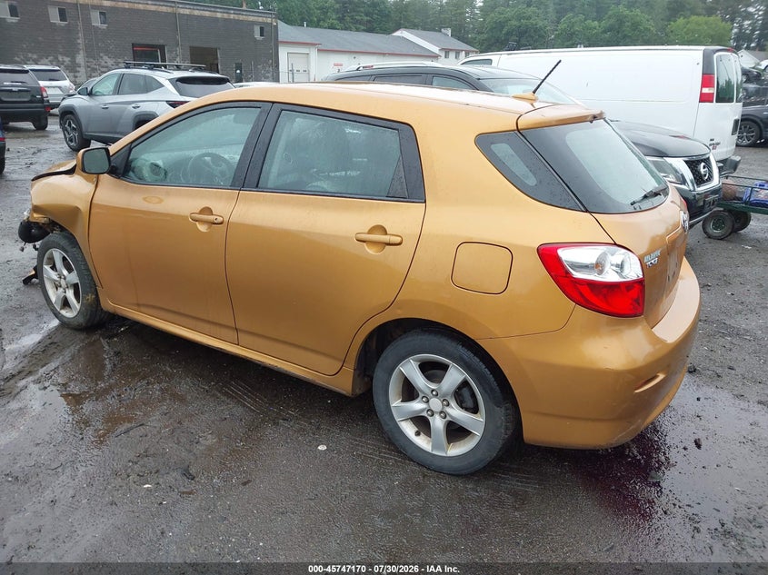 Vin: 2t1ku4ee6ac277798, lot: 46245874, toyota matrix 20103